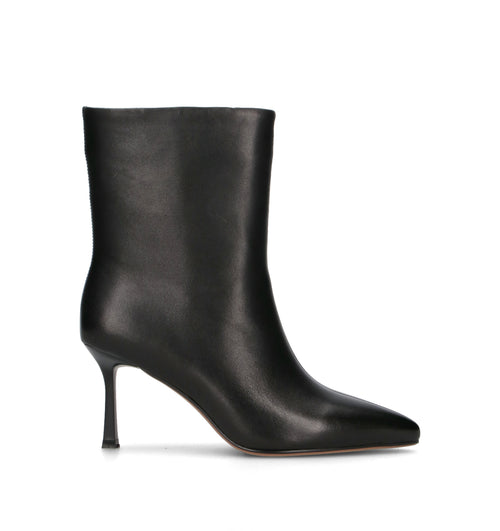 A.ENNIE Tronchetto donna nero in pelle