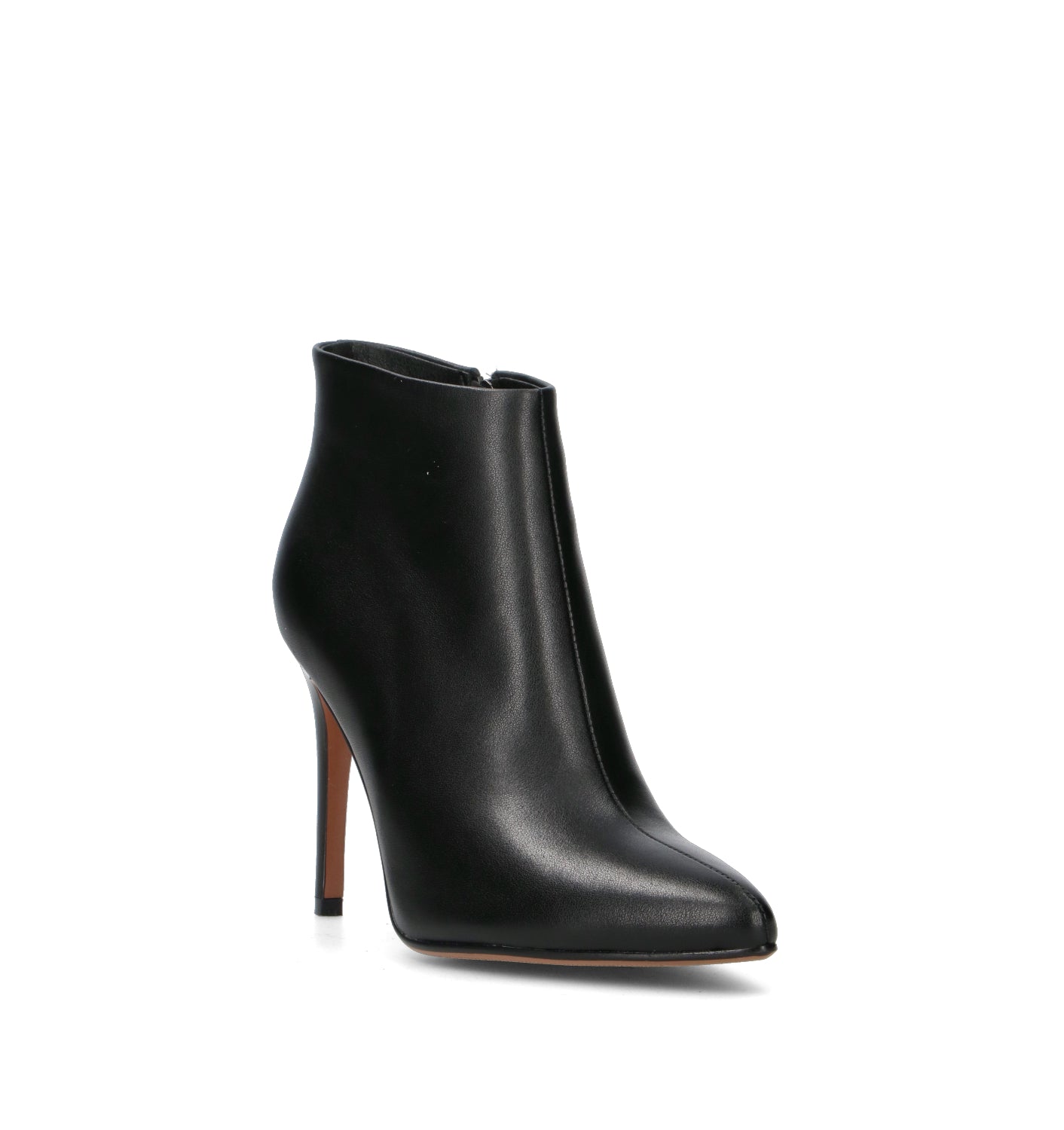 A.ENNIE Tronchetto donna nero in pelle