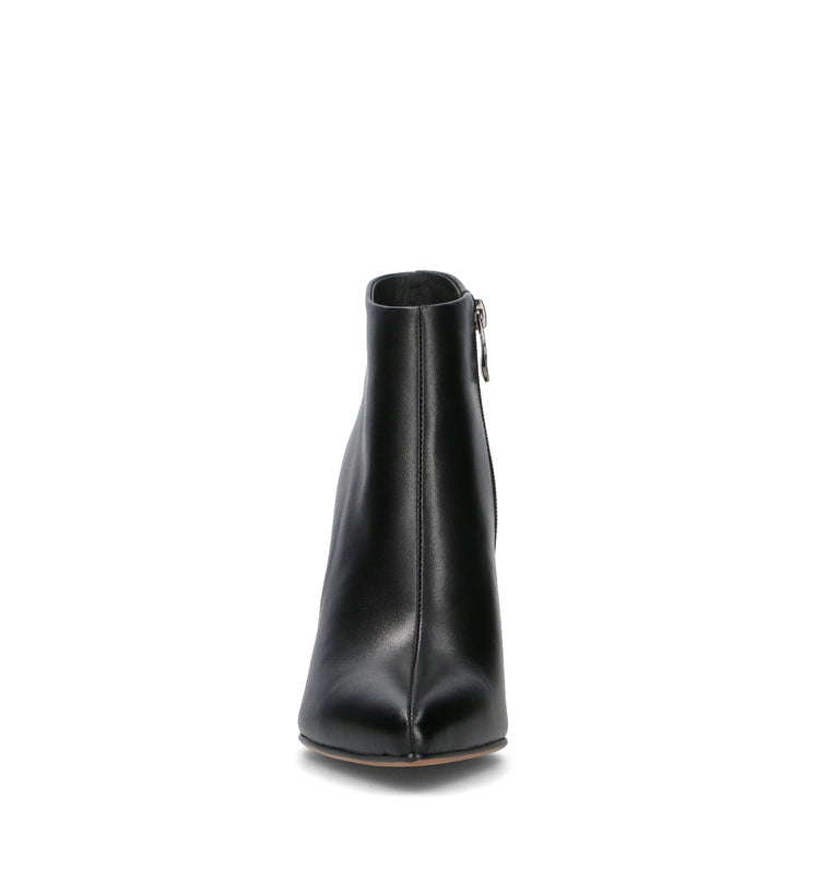 A.ENNIE Tronchetto donna nero in pelle