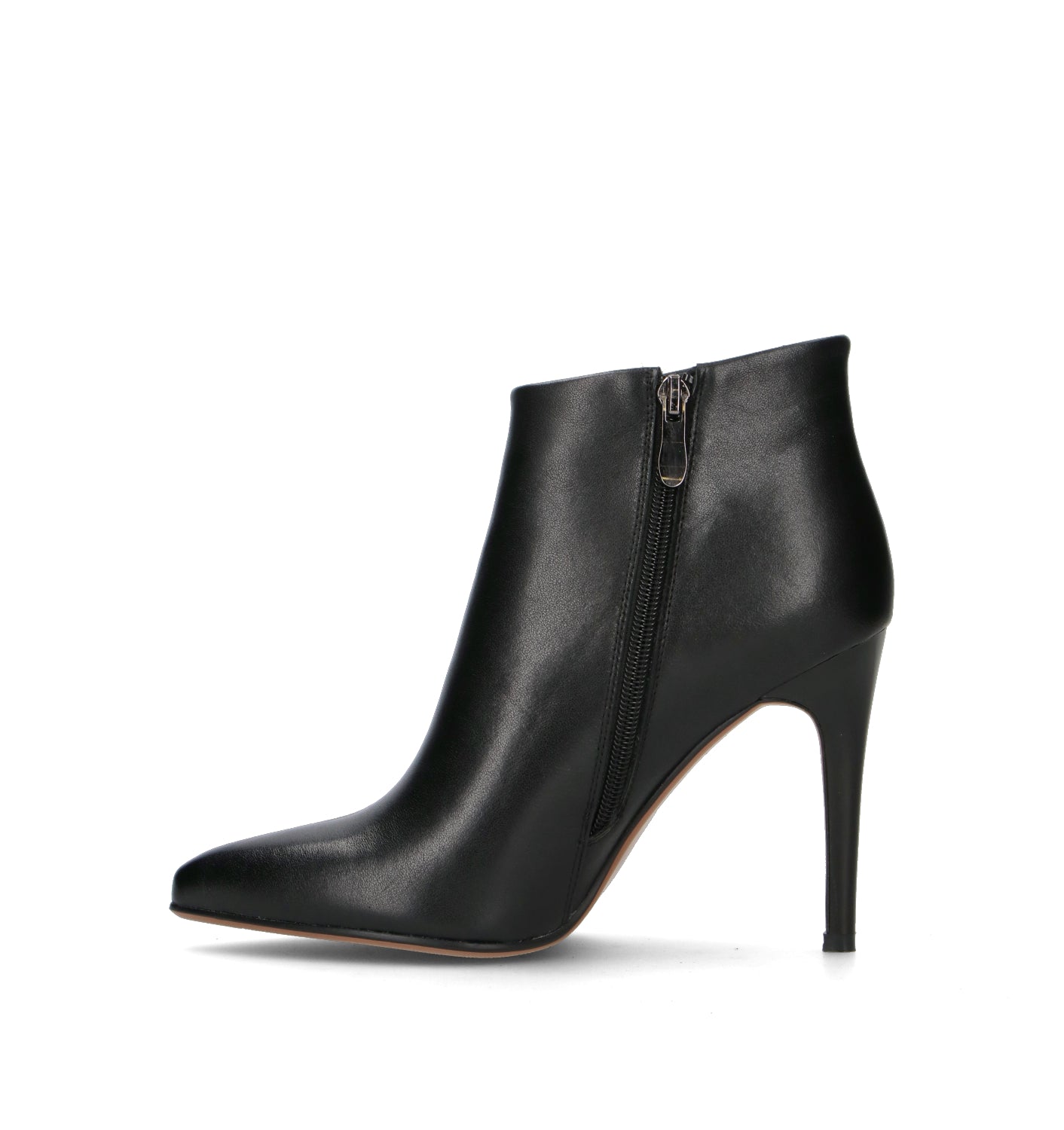 A.ENNIE Tronchetto donna nero in pelle