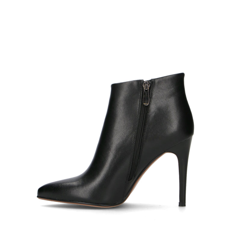 A.ENNIE Tronchetto donna nero in pelle