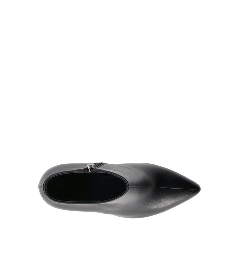 A.ENNIE Tronchetto donna nero in pelle