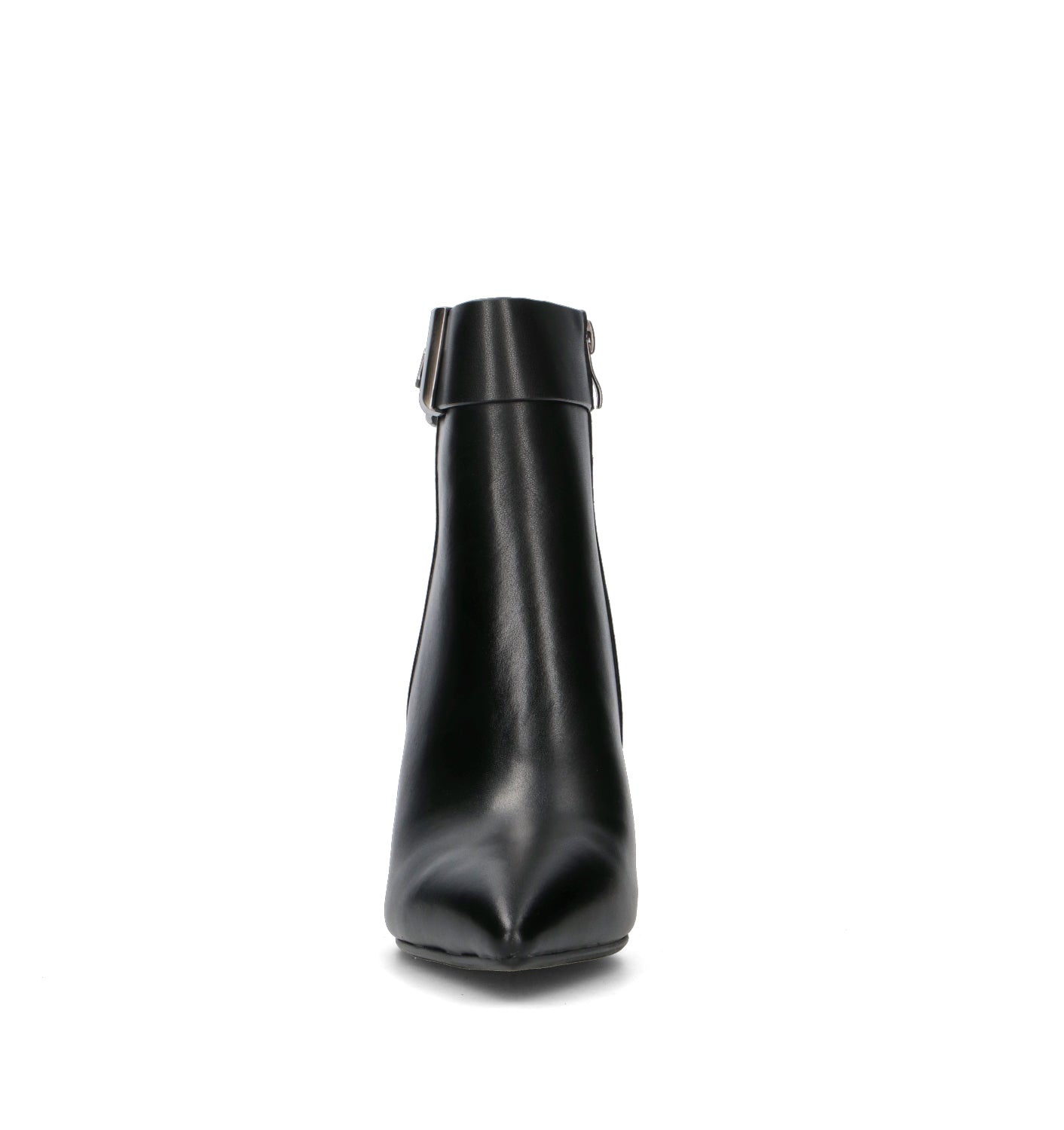 A.ENNIE Tronchetto donna nero in pelle