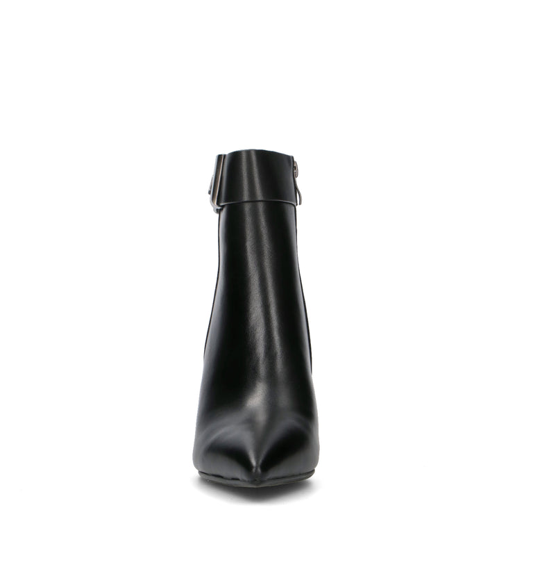 A.ENNIE Tronchetto donna nero in pelle