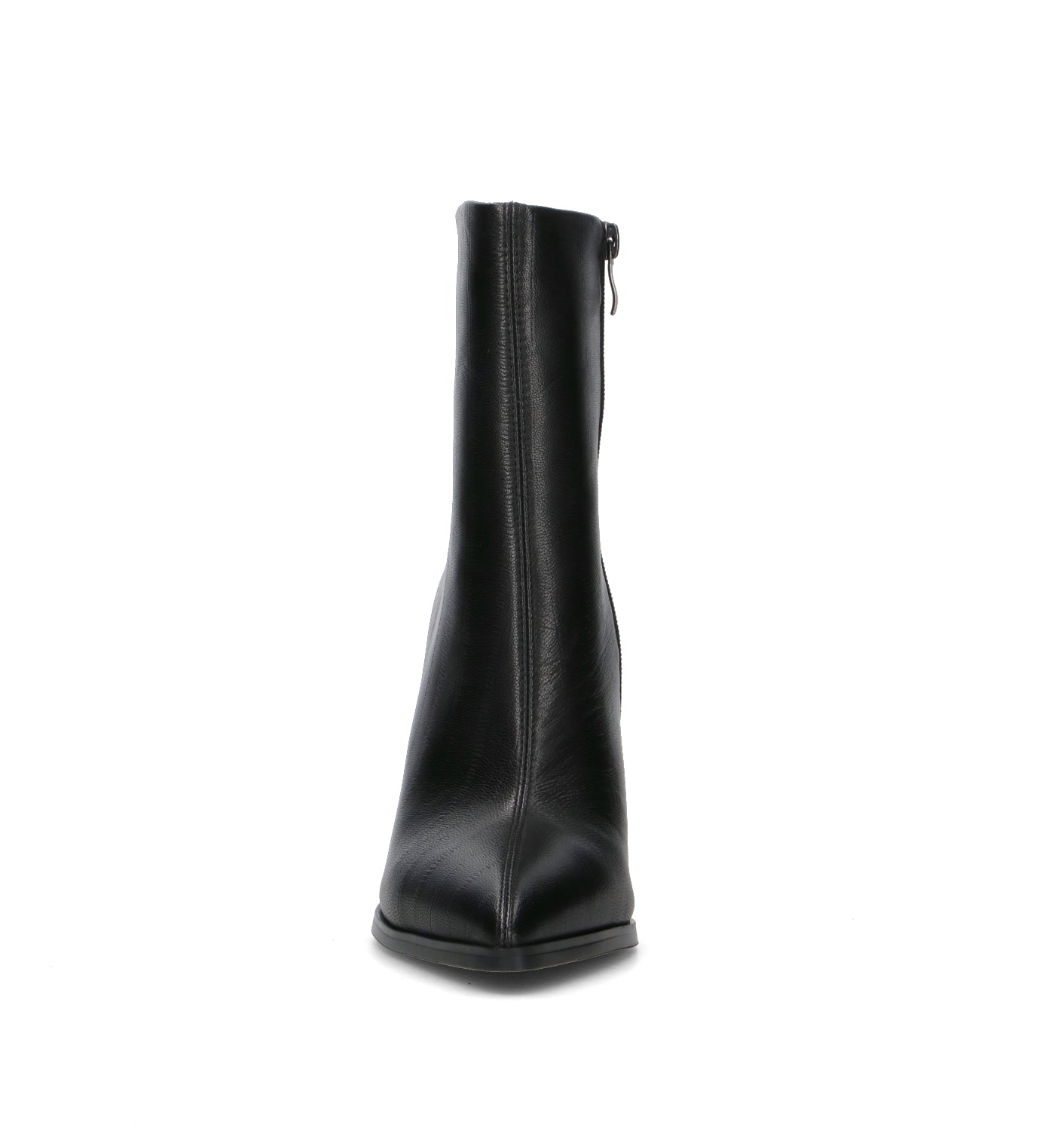 A.ENNIE Tronchetto donna nero in pelle