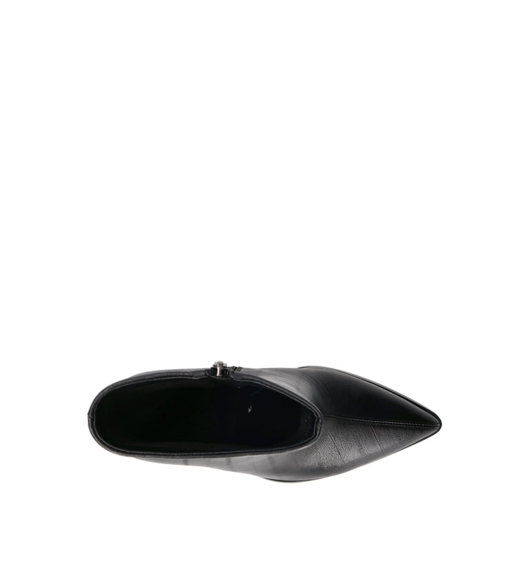 A.ENNIE Tronchetto donna nero in pelle