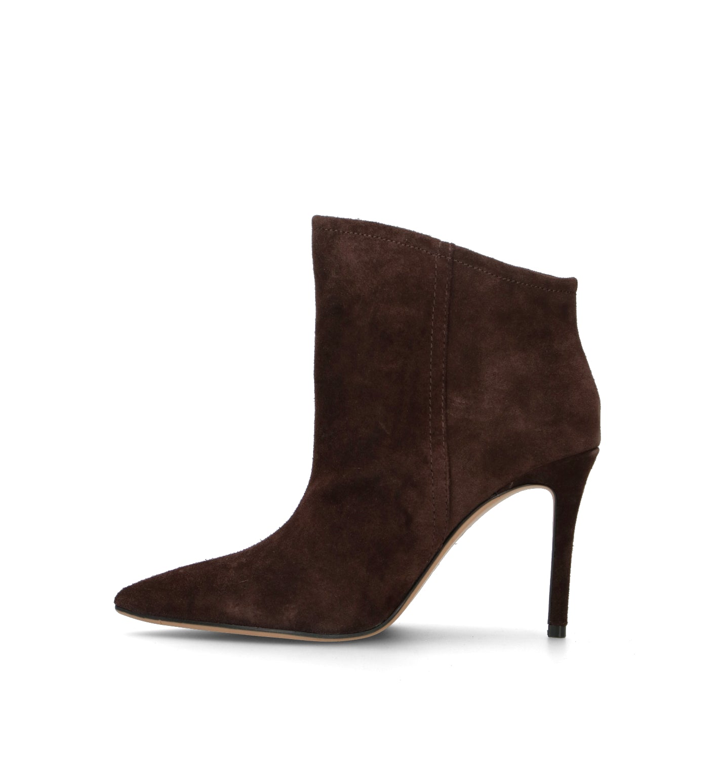 A.ENNIE Tronchetto donna testa di moro in suede