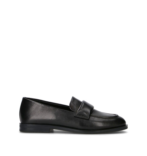 A.ENNIE Mocassino donna nero in pelle