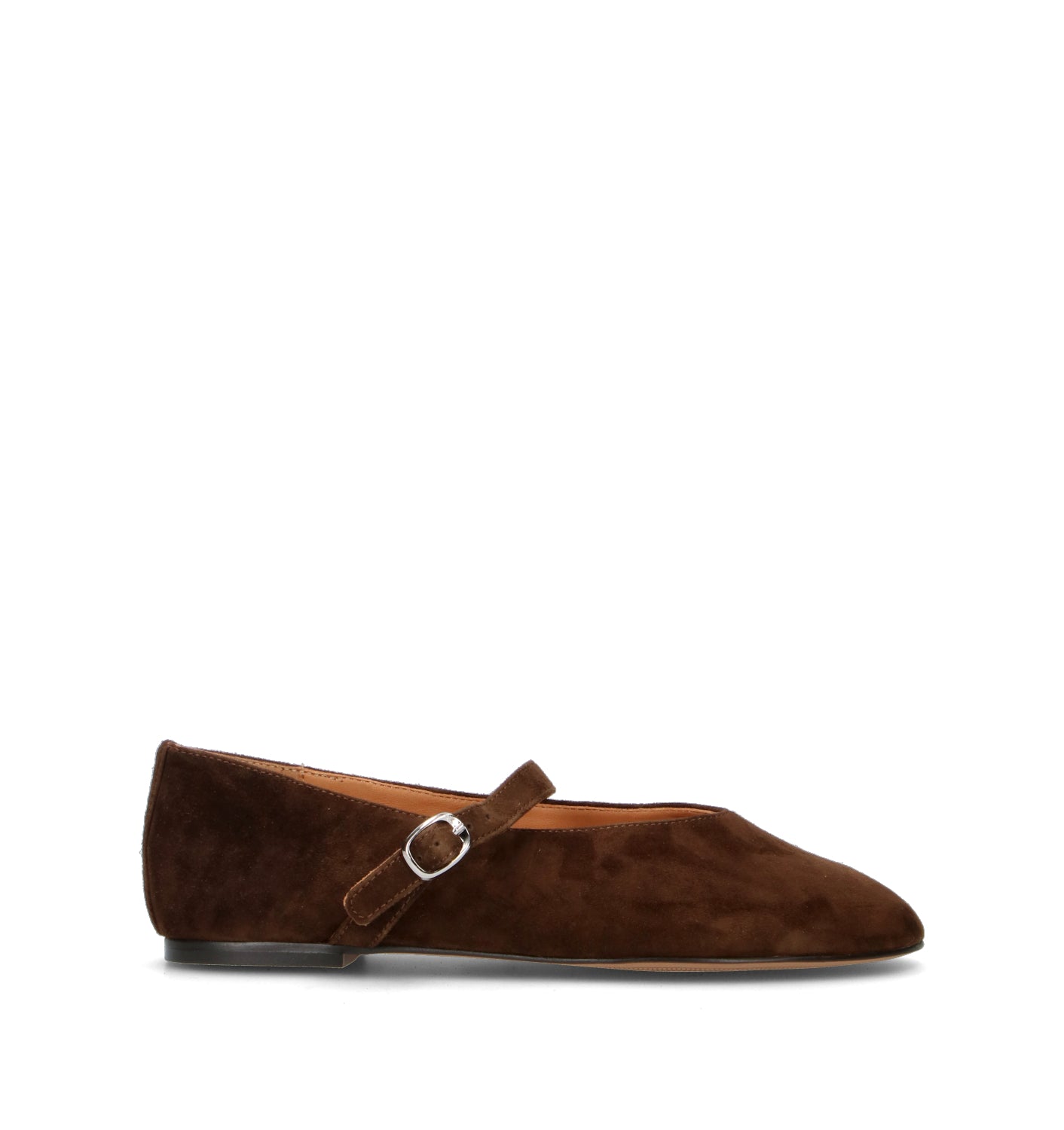 INUOVO Ballerina donna marrone in suede