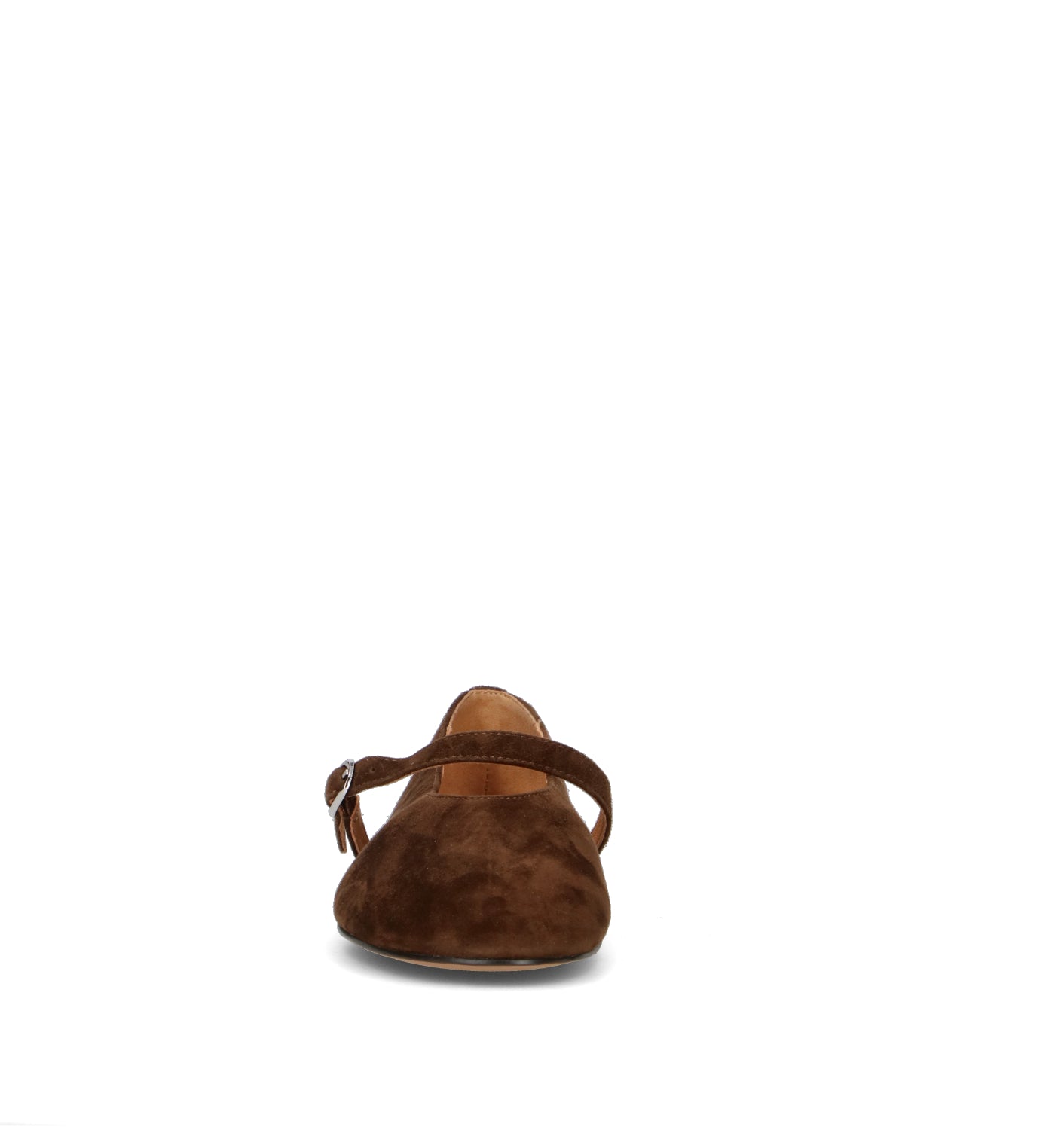 INUOVO Ballerina donna marrone in suede
