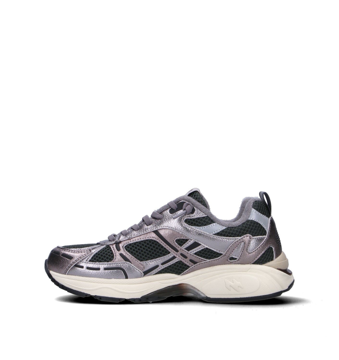 MRP Sneaker donna verde in pelle