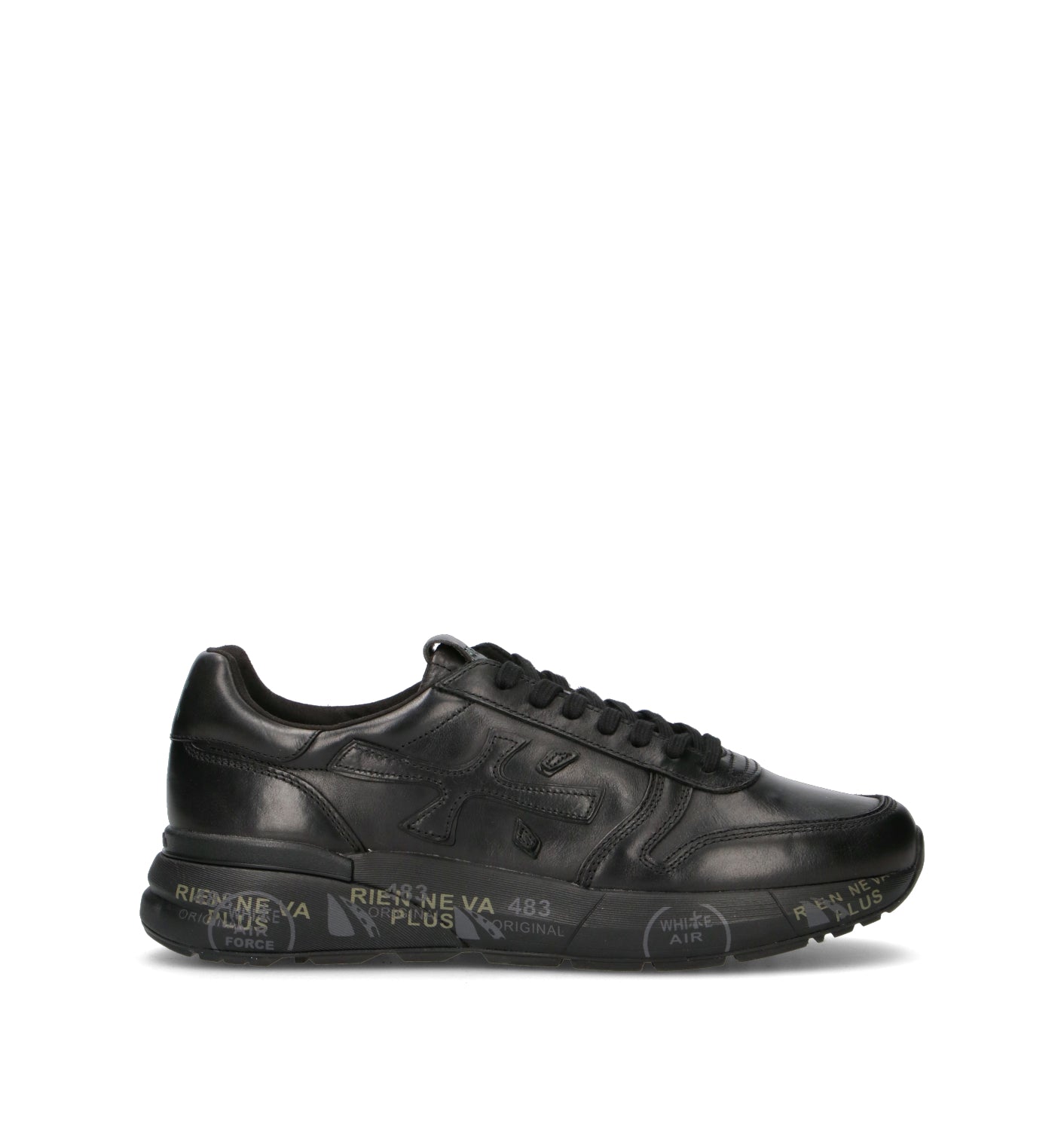 PREMIATA Sneaker uomo nera in pelle