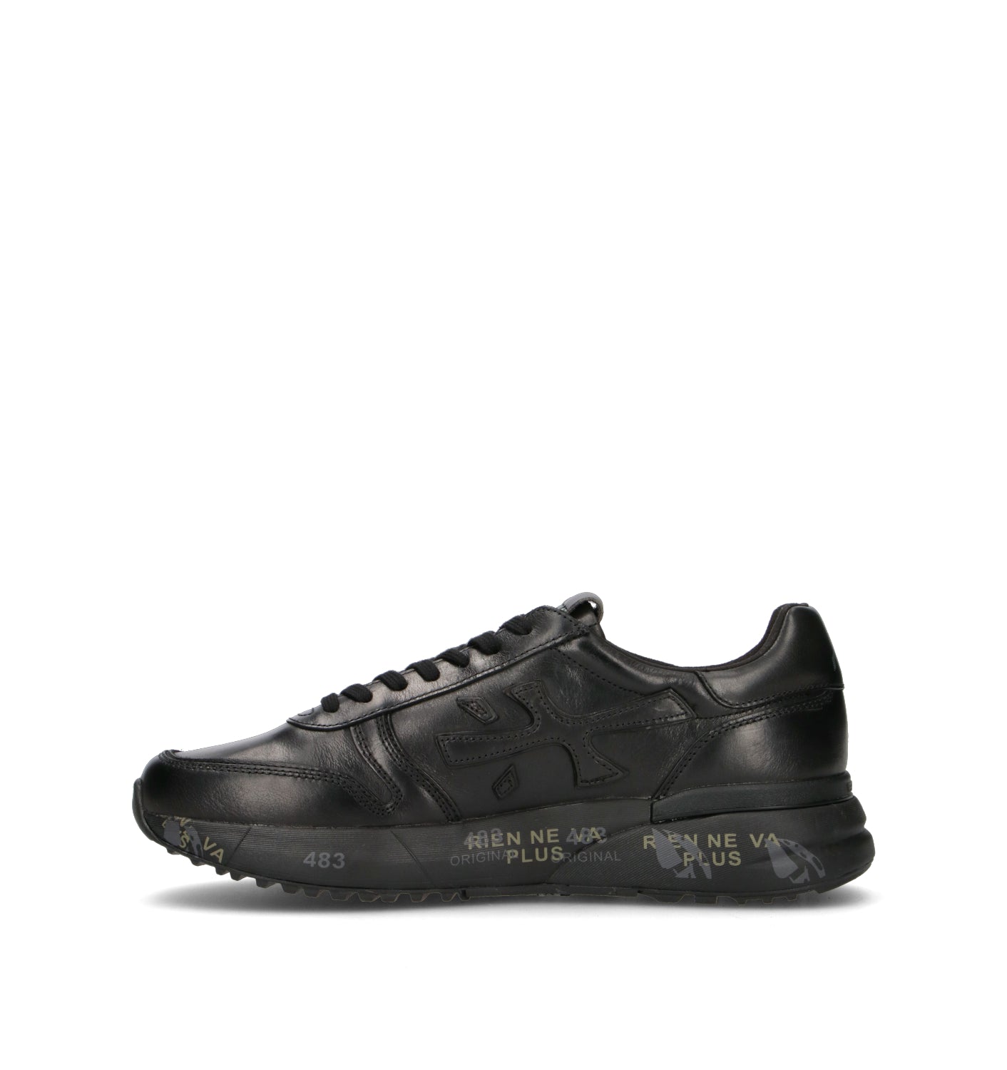 PREMIATA Sneaker uomo nera in pelle