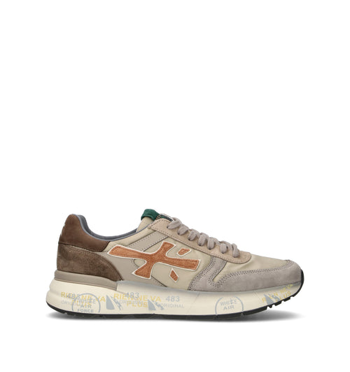 PREMIATA Sneaker uomo taupe in suede