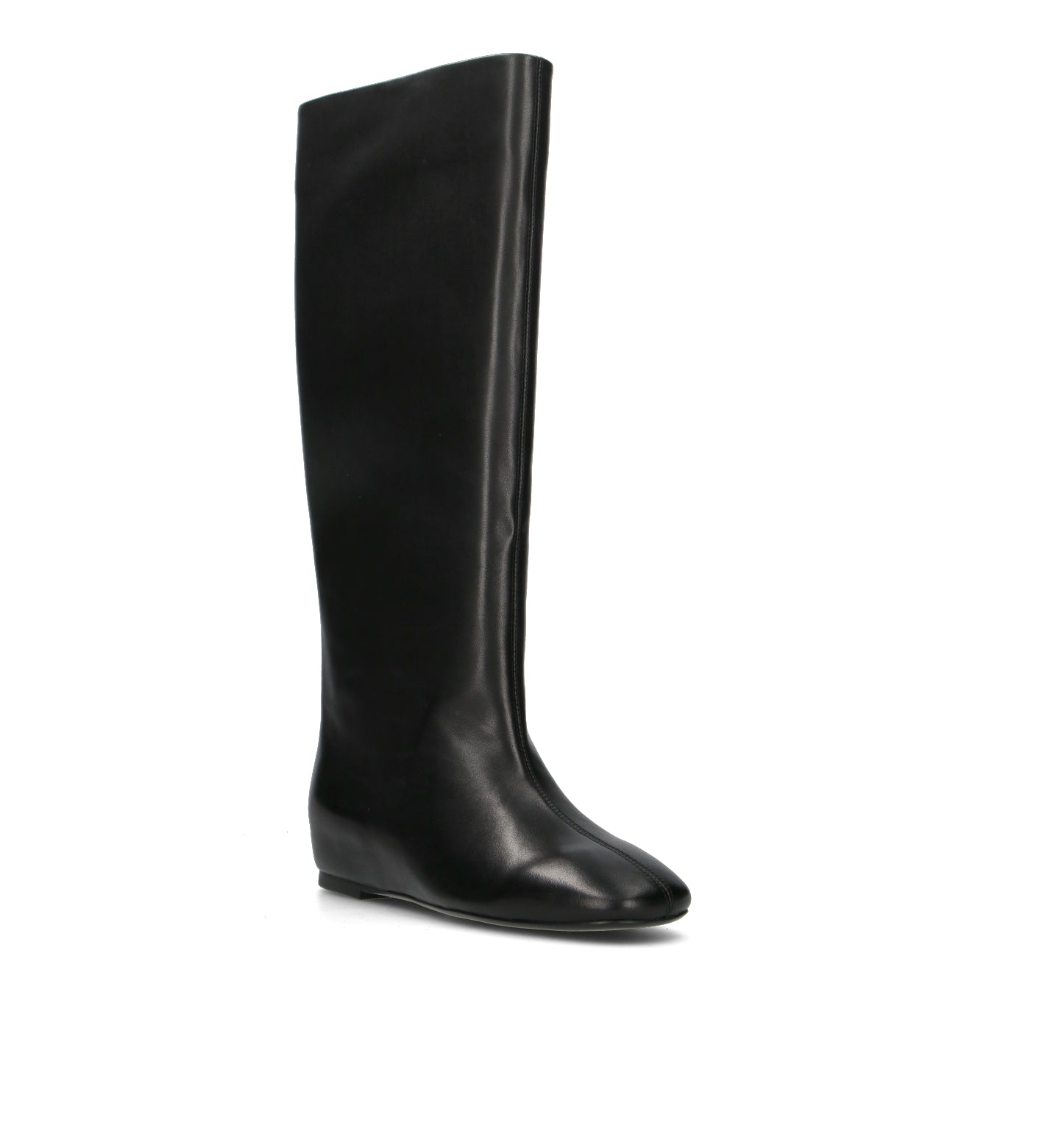 LOAFER Stivale donna nero in pelle