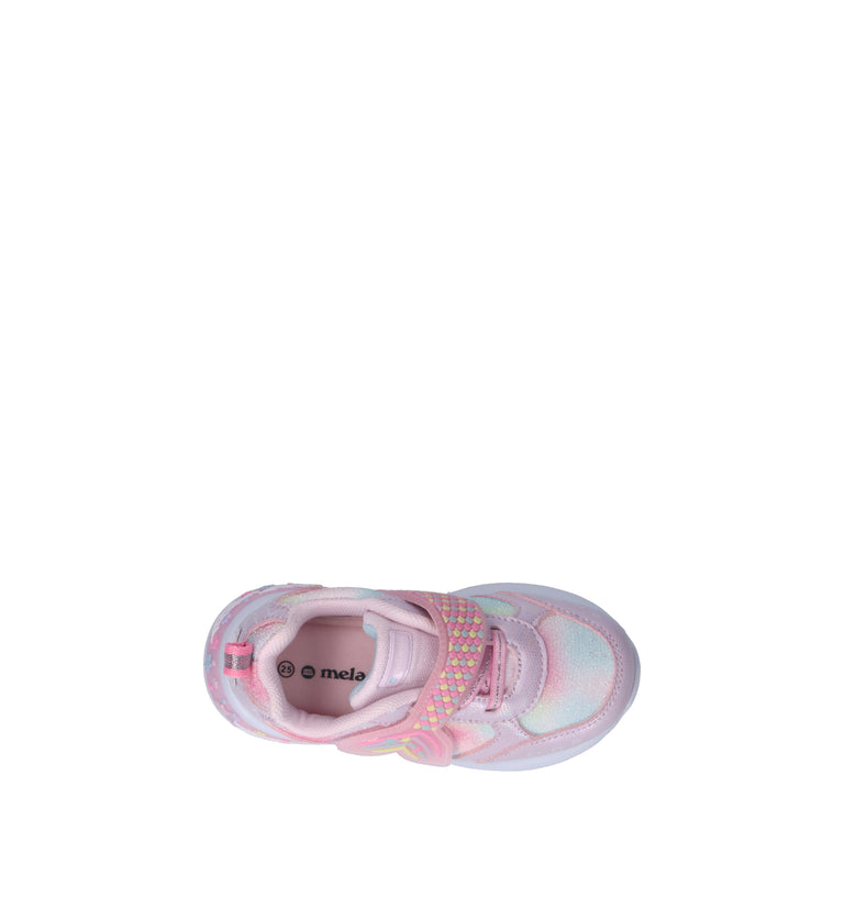 MELANIA Sneaker bimba rosa