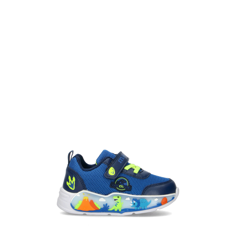 MELANIA Sneaker bimbo blu con luci
