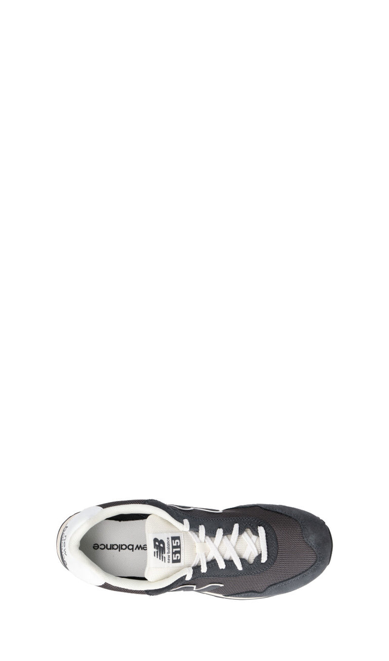 NEW BALANCE 515 Sneaker uomo nera e marrone in suede