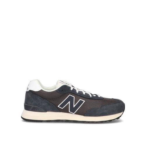 NEW BALANCE 515 Sneaker uomo nera e marrone in suede