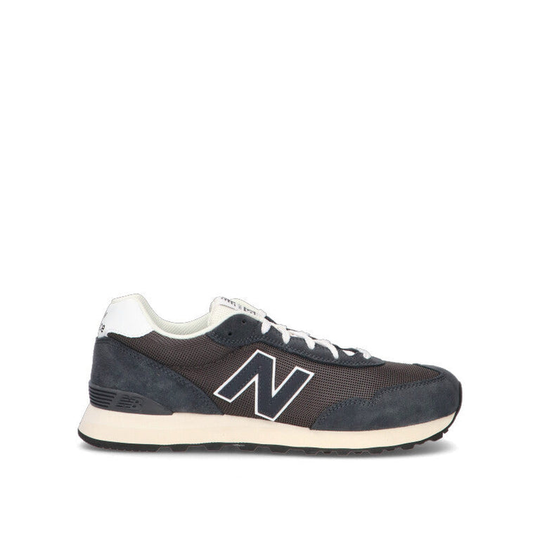 NEW BALANCE 515 Sneaker uomo nera e marrone in suede