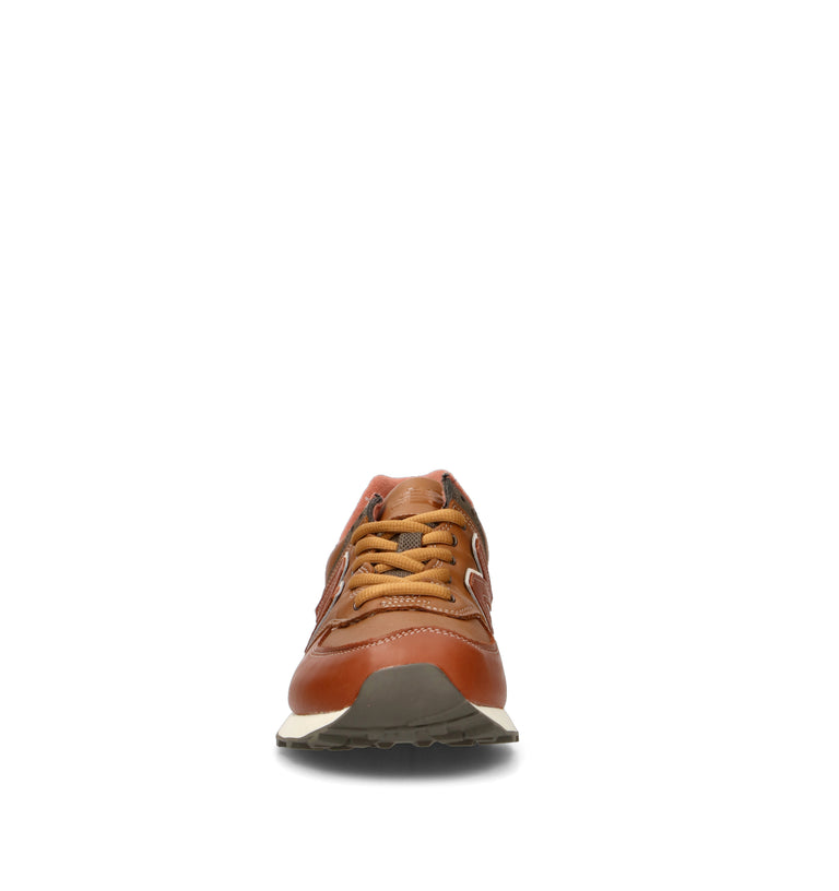 NEW BALANCE 574 Sneaker uomo marrone in pelle