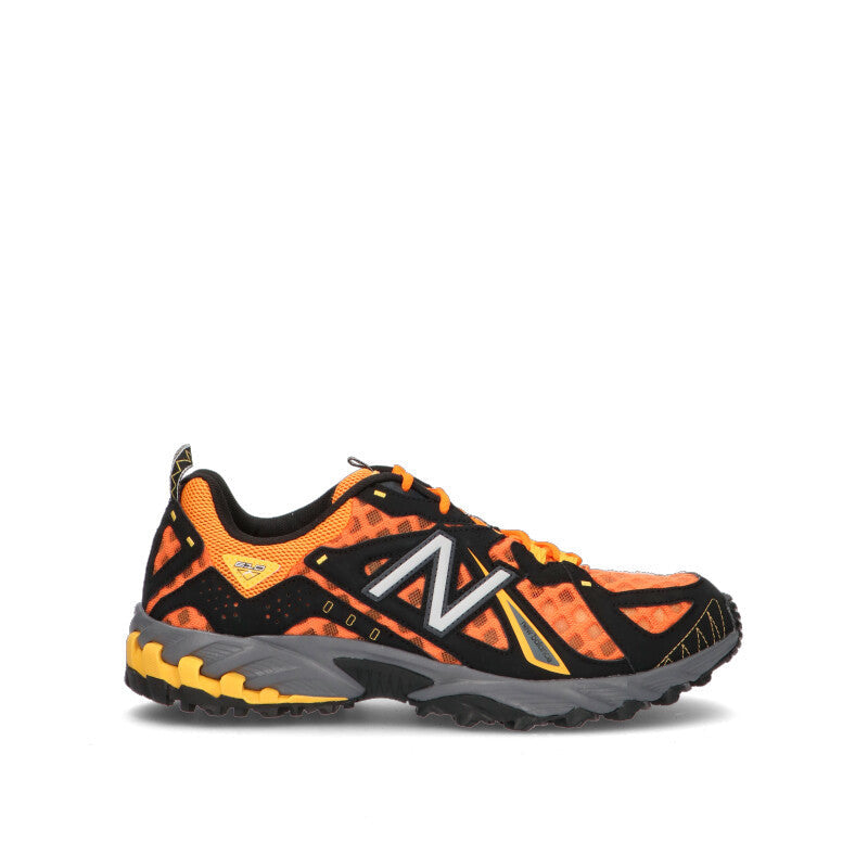 NEW BALANCE Sneaker uomo verde militare/nera/arancione