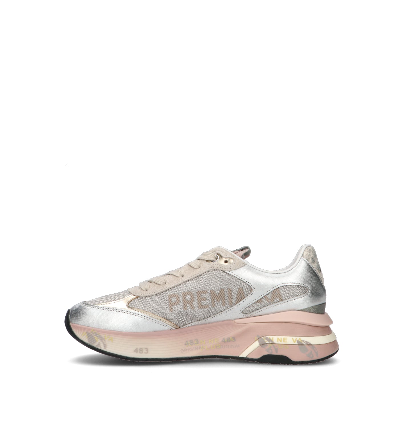 PREMIATA MOERUND Sneaker donna argento