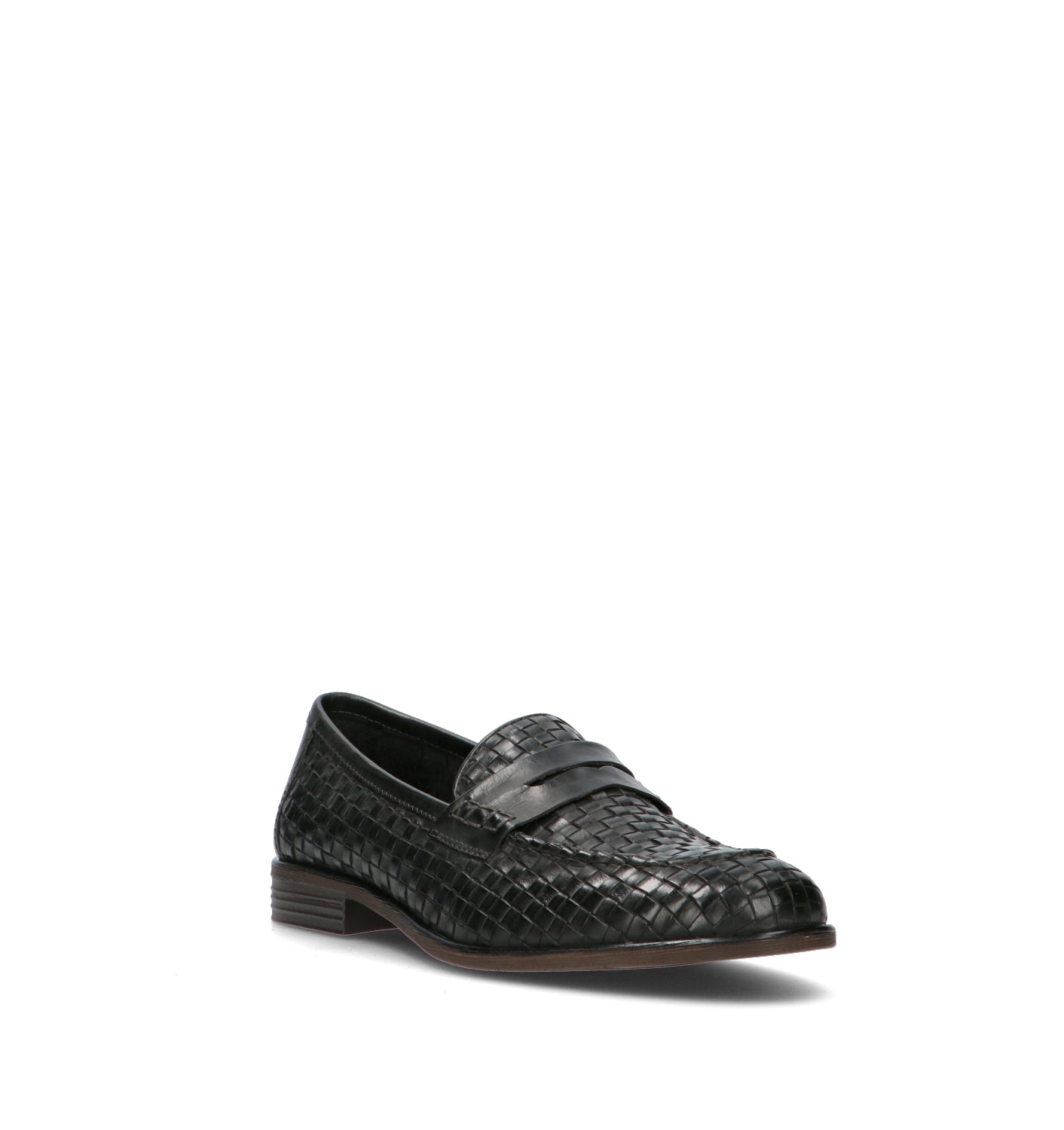 VUEVA Mocassino uomo navy in pelle