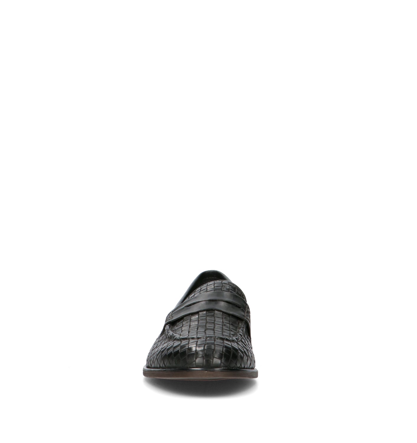 VUEVA Mocassino uomo navy in pelle