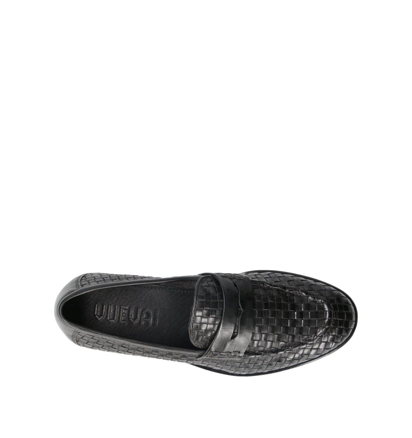 VUEVA Mocassino uomo navy in pelle