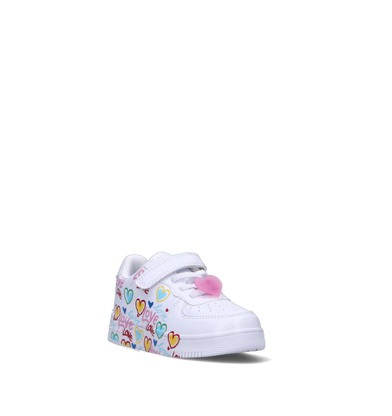 CANTASTORIE Sneaker bimba bianca