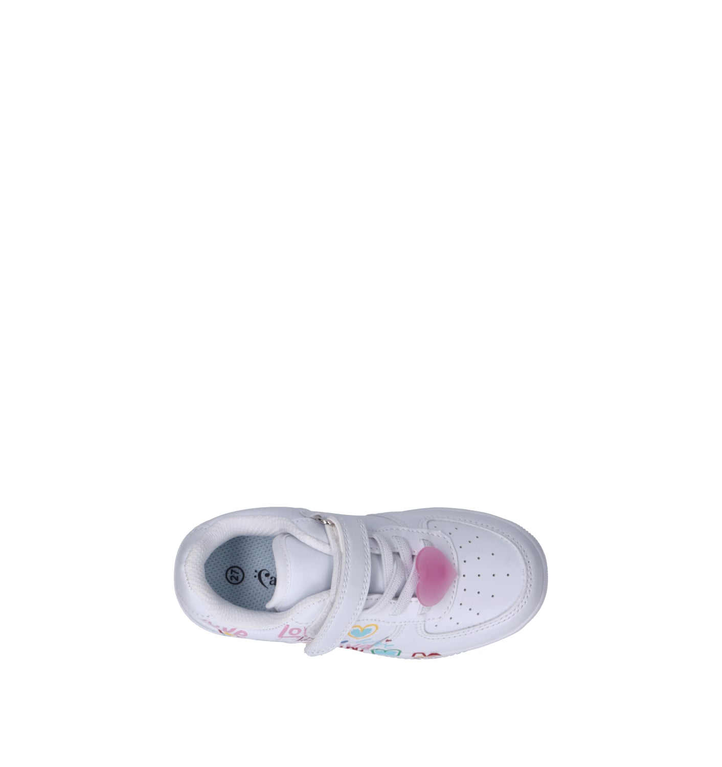 CANTASTORIE Sneaker bimba bianca