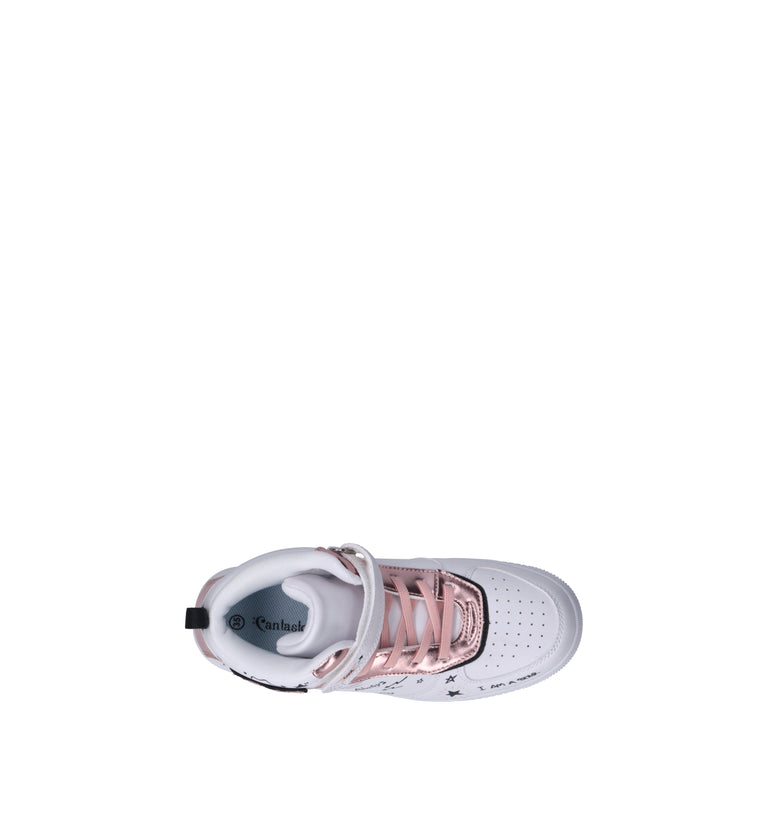 CANTASTORIE Sneaker bimba bianca