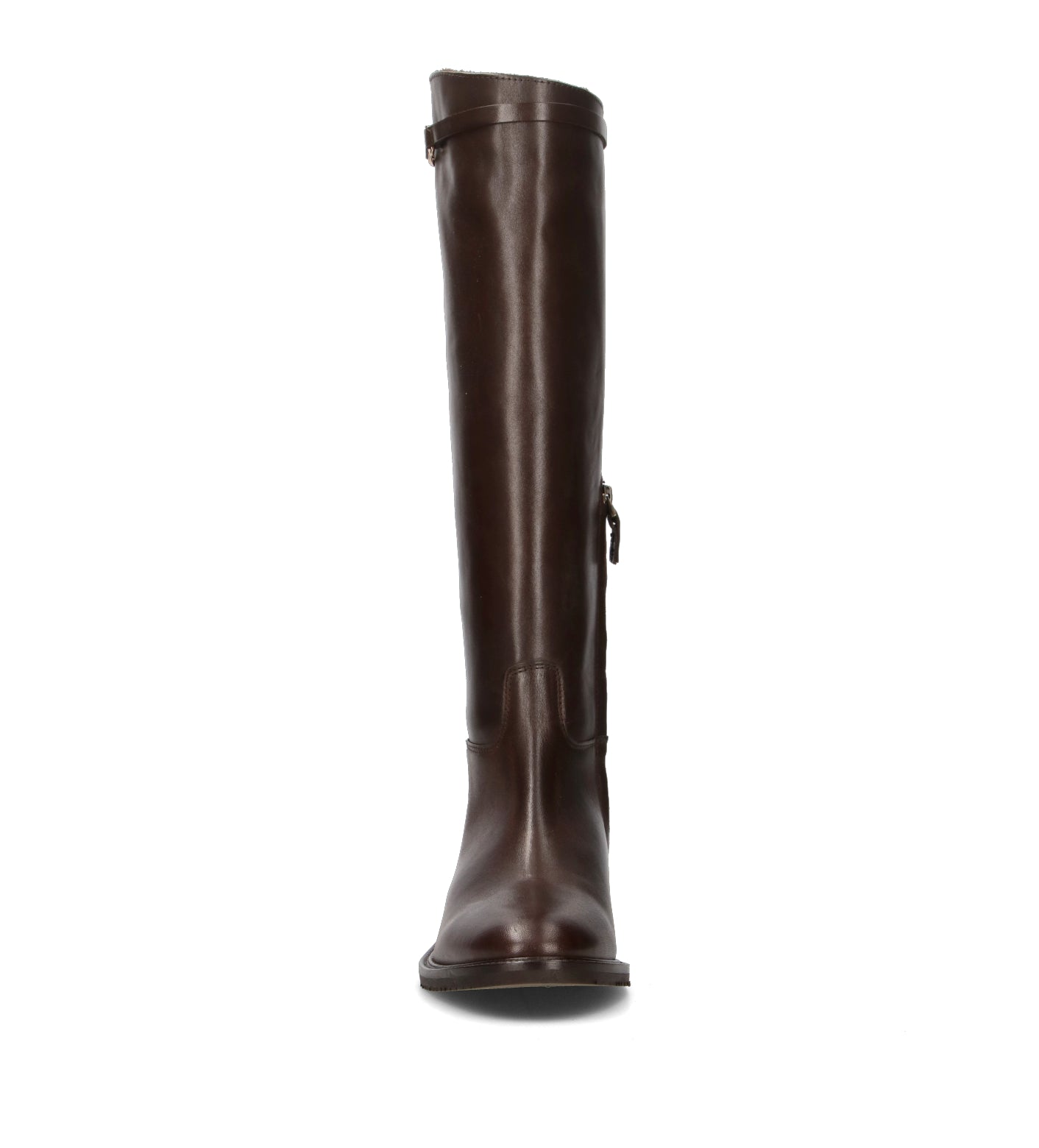 JULIE DEE Stivale donna marrone in pelle