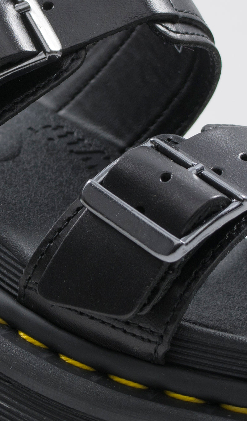 DR. MARTENS MYLES Ciabatta donna nera in pelle