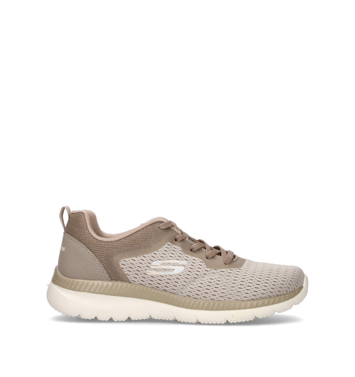SKECHERS SPORT Sneaker donna taupe