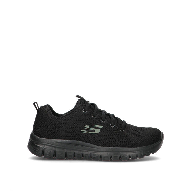 SKECHERS SPORT Sneaker donna nera