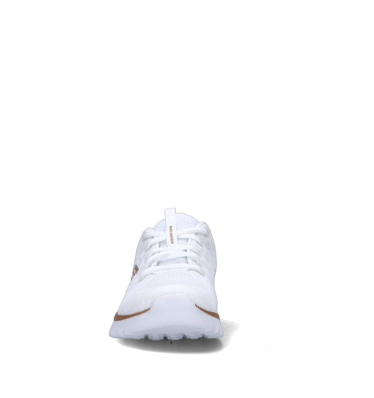 SKECHERS SPORT Sneaker donna bianca