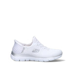 SKECHERS SPORT SUMMITS Scarpa running donna bianca