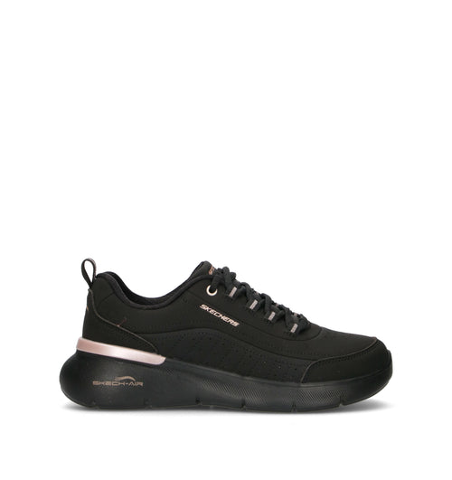SKECHERS SPORT Sneaker donna nera
