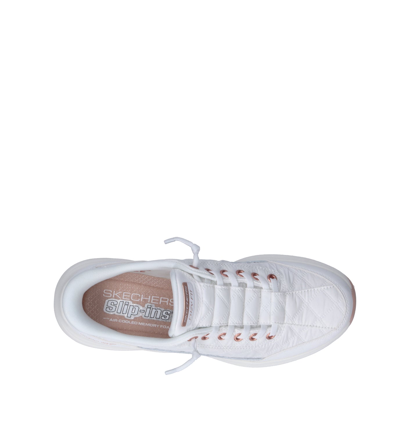 SKECHERS SPORT Sneaker donna bianca