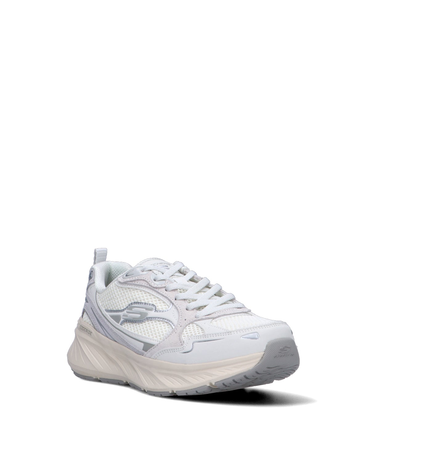 SKECHERS SPORT Sneaker donna bianca in pelle