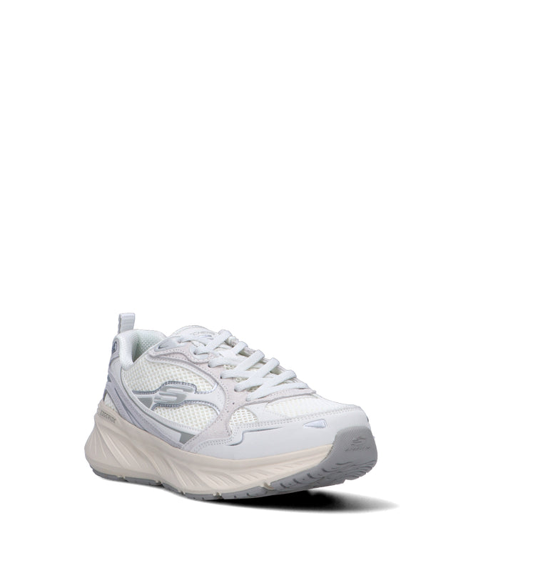 SKECHERS SPORT Sneaker donna bianca in pelle