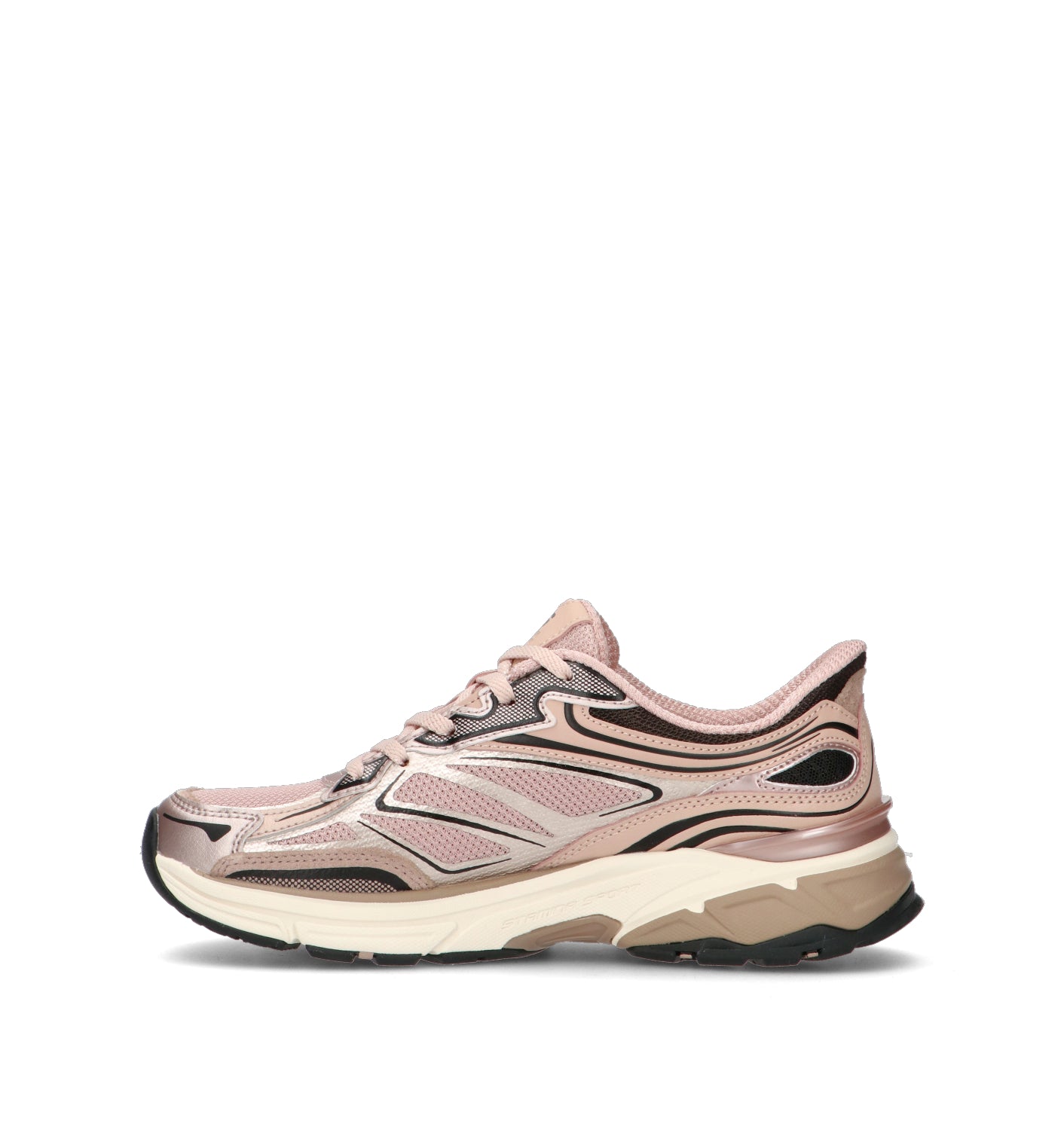 SKECHERS SPORT Sneaker donna oro rosa