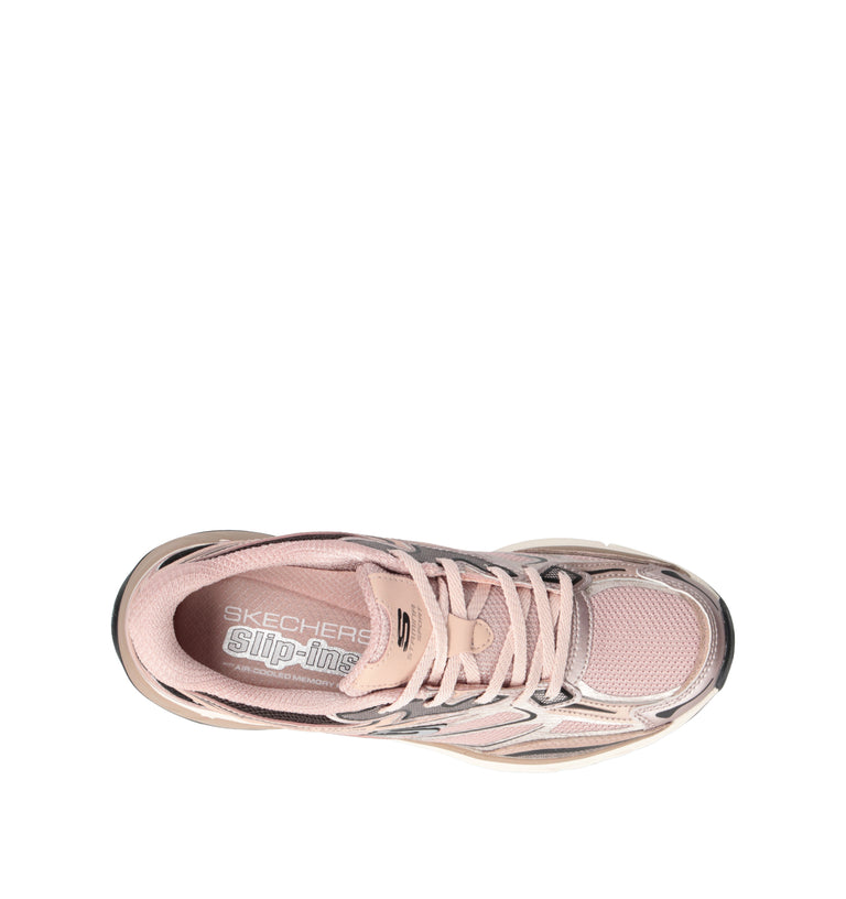 SKECHERS SPORT Sneaker donna oro rosa