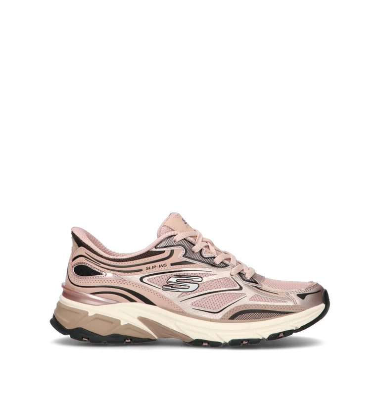 SKECHERS SPORT Sneaker donna oro rosa