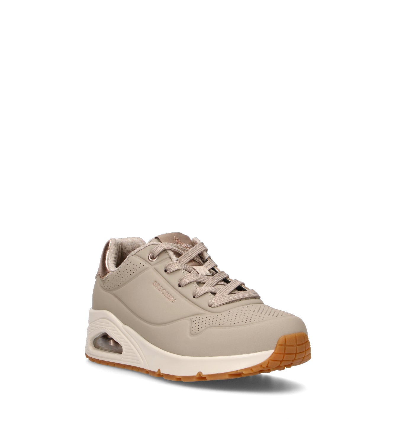 SKECHERS SPORT Sneaker donna taupe