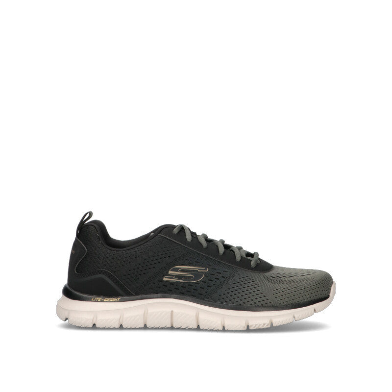 SKECHERS SPORT Sneaker uomo nera/oliva