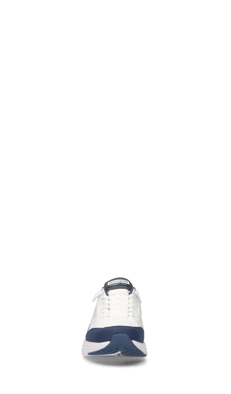SKECHERS SPORT Sneaker uomo bianca/blu