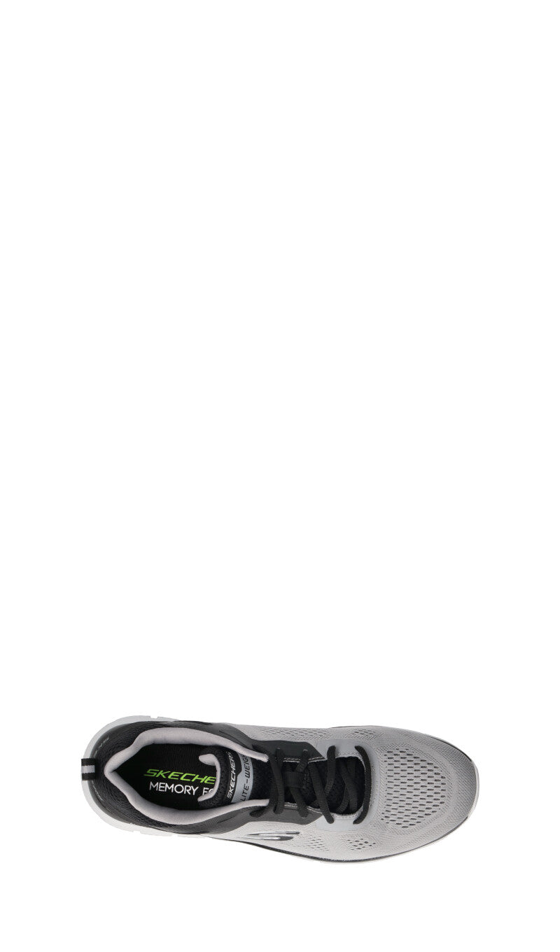 SKECHERS SPORT Sneaker uomo nera/grigia